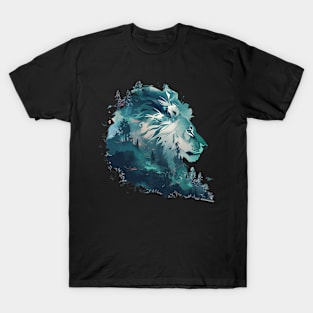 lion face T-Shirt